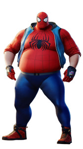 Fat Spiderman Pose Vinyl Car Decal Sticker – Waterproof & UV-Resistant 8" Fat Spiderman Pose Vinyl Car Decal Sticker – Waterproof & UV-Resistant 8"