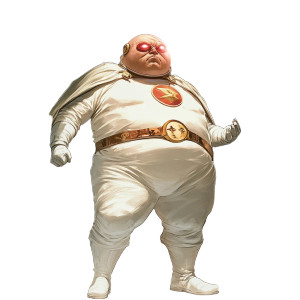 Three-Eyed Superhero Vinyl Car Decal Sticker – Waterproof & UV-Resistant 8" Three-Eyed Superhero Vinyl Car Decal Sticker – Waterproof & UV-Resistant 8"