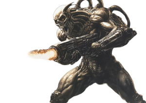 Armored Demon Warrior Vinyl Car Decal Sticker – Waterproof & UV-Resistant 8"