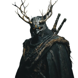 Elden Ring Hunter Vinyl Car Decal Sticker – Waterproof & UV-Resistant 8"