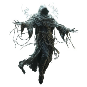 Lich Mage Vinyl Car Decal Sticker – Waterproof & UV-Resistant 8"