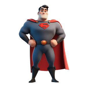Pixar Style Superman Vinyl Car Decal Sticker – Waterproof & UV-Resistant 8" Pixar Style Superman Vinyl Car Decal Sticker – Waterproof & UV-Resistant 8"