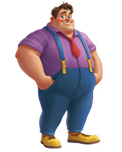Portly Pixar Character Vinyl Car Decal Sticker – Waterproof & UV-Resistant 8" Portly Pixar Character Vinyl Car Decal Sticker – Waterproof & UV-Resistant 8"