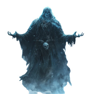 Death Wizard Vinyl Car Decal Sticker – Waterproof & UV-Resistant 8"