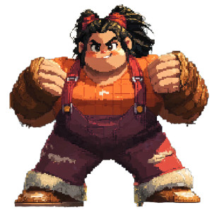 Amberlynn As Wreck-It-Ralph Vinyl Car Decal Sticker – Waterproof & UV-Resistant 8" Amberlynn As Wreck-It-Ralph Vinyl Car Decal Sticker – Waterproof & UV-Resistant 8"