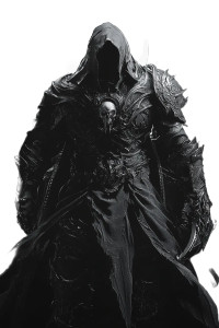 Primordial Dark Reaper Vinyl Car Decal Sticker – Waterproof & UV-Resistant 8"