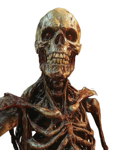 Creepy Zombie Mars Vinyl Car Decal Sticker – Waterproof & UV-Resistant 8"