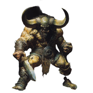 Minotaur King Vinyl Car Decal Sticker – Waterproof & UV-Resistant 8"