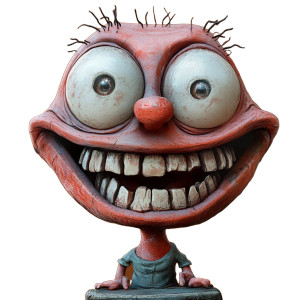 Colorful Cartoon Character Vinyl Car Decal Sticker – Waterproof & UV-Resistant 8"