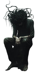 Dark Forest Figure Vinyl Car Decal Sticker – Waterproof & UV-Resistant 8"