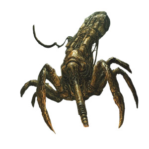 Alien Organic Machine Vinyl Car Decal Sticker – Waterproof & UV-Resistant 8"