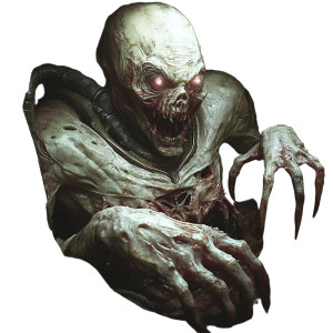 Grotesque Ufo Creature Vinyl Car Decal Sticker – Waterproof & UV-Resistant 8"