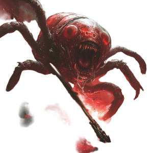 Mutated Giant Bug Vinyl Car Decal Sticker – Waterproof & UV-Resistant 8"