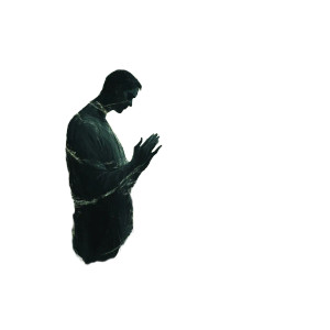 Praying Man Glow Vinyl Car Decal Sticker – Waterproof & UV-Resistant 8" Praying Man Glow Vinyl Car Decal Sticker – Waterproof & UV-Resistant 8"