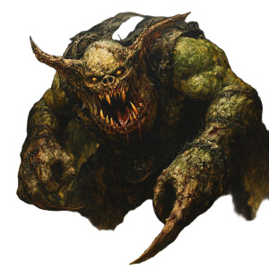 Nurgle Demon Goblin Vinyl Car Decal Sticker – Waterproof & UV-Resistant 8"