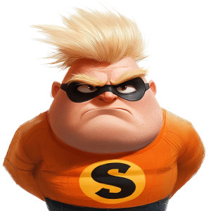 Angry Syndrome Lookalike V2 Vinyl Car Decal Sticker – Waterproof & UV-Resistant 8"