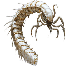 Centipede God Vinyl Car Decal Sticker – Waterproof & UV-Resistant 8"