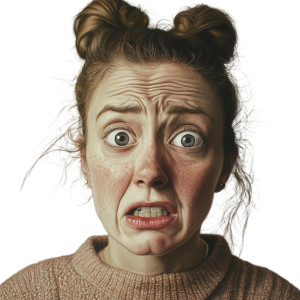 Awkward Embarrassment Vinyl Car Decal Sticker – Waterproof & UV-Resistant 8"