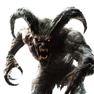 Scary Demon Vinyl Car Decal Sticker – Waterproof & UV-Resistant 8" Scary Demon Vinyl Car Decal Sticker – Waterproof & UV-Resistant 8"