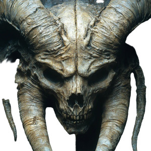 Grotesque Skeletal Face Vinyl Car Decal Sticker – Waterproof & UV-Resistant 8"