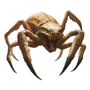 Dragonborn Spider Monster Vinyl Car Decal Sticker – Waterproof & UV-Resistant 8"