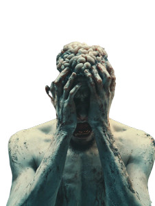 Exploding Head Horror Vinyl Car Decal Sticker – Waterproof & UV-Resistant 8"