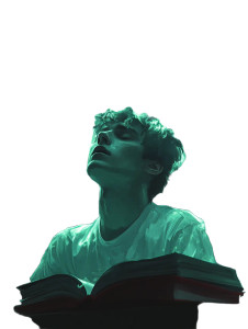 Overworked Figure Surreal Vinyl Car Decal Sticker – Waterproof & UV-Resistant 8"