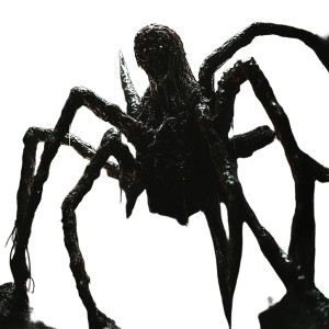 Spider Horror Creature Vinyl Car Decal Sticker – Waterproof & UV-Resistant 8"