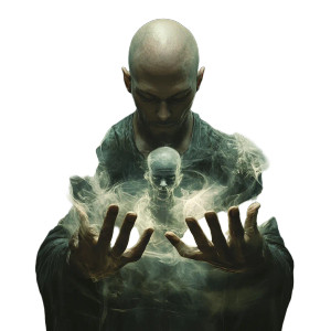 Bald Athletic Wizard Vinyl Car Decal Sticker – Waterproof & UV-Resistant 8"