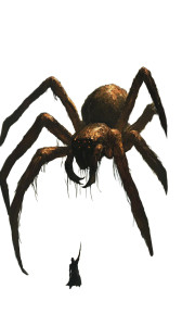 Giant Spider Yokai Vinyl Car Decal Sticker – Waterproof & UV-Resistant 8"