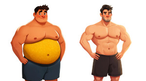 Transformation Journey Vinyl Car Decal Sticker – Waterproof & UV-Resistant 8"