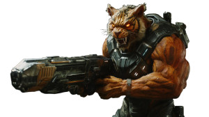 Alien Warrior V3 Vinyl Car Decal Sticker – Waterproof & UV-Resistant 8"