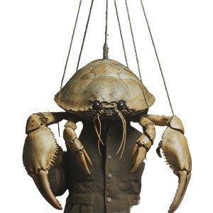 Crab Puppeteer Vinyl Car Decal Sticker – Waterproof & UV-Resistant 8" Crab Puppeteer Vinyl Car Decal Sticker – Waterproof & UV-Resistant 8"