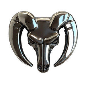 Dodge Ram Logo V2 Vinyl Car Decal Sticker – Waterproof & UV-Resistant 8"