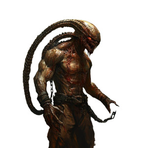 Xenomorph Prisoner Vinyl Car Decal Sticker – Waterproof & UV-Resistant 8"