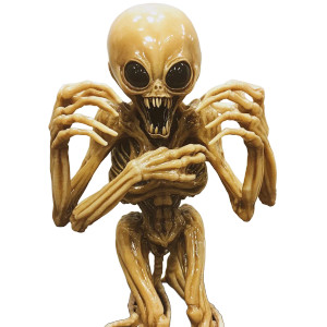 Creepy Alien Vinyl Car Decal Sticker – Waterproof & UV-Resistant 8" Creepy Alien Vinyl Car Decal Sticker – Waterproof & UV-Resistant 8"