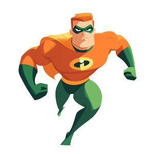 Incredibles-Style Superhero V2 Vinyl Car Decal Sticker – Waterproof & UV-Resistant 8" Incredibles-Style Superhero V2 Vinyl Car Decal Sticker – Waterproof & UV-Resistant 8"