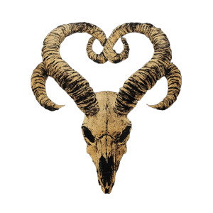 Mysterious Nordic Ibex Vinyl Car Decal Sticker – Waterproof & UV-Resistant 8"