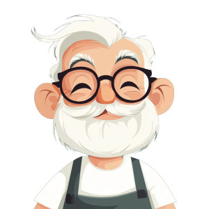 Jolly Old Gourmet Vinyl Car Decal Sticker – Waterproof & UV-Resistant 8"