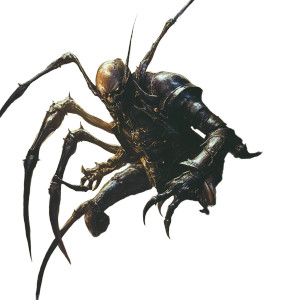 Drider Illustration Vinyl Car Decal Sticker – Waterproof & UV-Resistant 8"