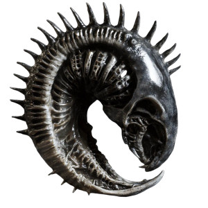 Giger Embryo Vinyl Car Decal Sticker – Waterproof & UV-Resistant 8"