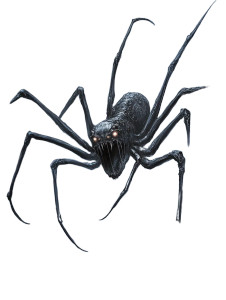 Sebitti Spider Demon Vinyl Car Decal Sticker – Waterproof & UV-Resistant 8"
