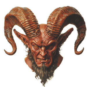 Satan Head Vinyl Car Decal Sticker – Waterproof & UV-Resistant 8" Satan Head Vinyl Car Decal Sticker – Waterproof & UV-Resistant 8"