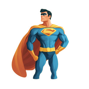 Linkedin Superhero Vinyl Car Decal Sticker – Waterproof & UV-Resistant 8"