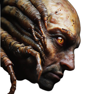 Centipede Man Vinyl Car Decal Sticker – Waterproof & UV-Resistant 8"