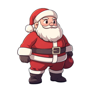 Cartoon Santa Claus Vinyl Car Decal Sticker – Waterproof & UV-Resistant 8" Cartoon Santa Claus Vinyl Car Decal Sticker – Waterproof & UV-Resistant 8"