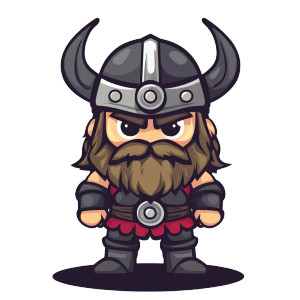 Viking Warrior Vinyl Car Decal Sticker – Waterproof & UV-Resistant 8" Viking Warrior Vinyl Car Decal Sticker – Waterproof & UV-Resistant 8"