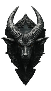 Evil Baphomet Vinyl Car Decal Sticker – Waterproof & UV-Resistant 8" Evil Baphomet Vinyl Car Decal Sticker – Waterproof & UV-Resistant 8"