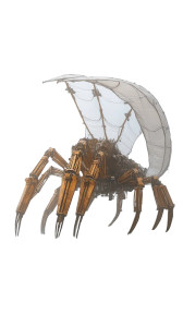 Scorpion Strandbeest Vinyl Car Decal Sticker – Waterproof & UV-Resistant 8"