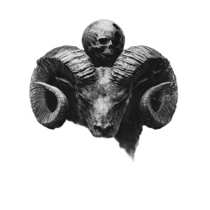 Satanic Ram Logo Vinyl Car Decal Sticker – Waterproof & UV-Resistant 8"